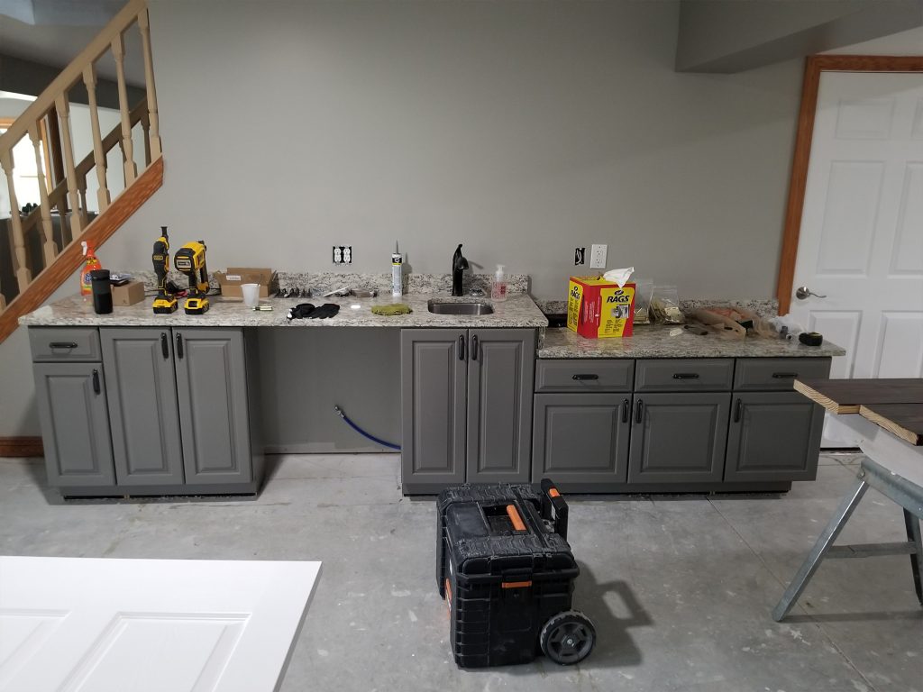 Refinished Cabinets